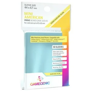 Prime Sleeves: Yellow 42 x 65mm