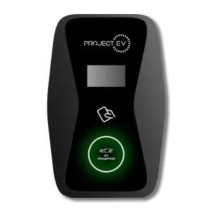 Project EV EVA-22S-SE-RFID 22kW Pro Earth Wall AC Electric Vehicle Charger Single Gun RFID (32A Three Phase)