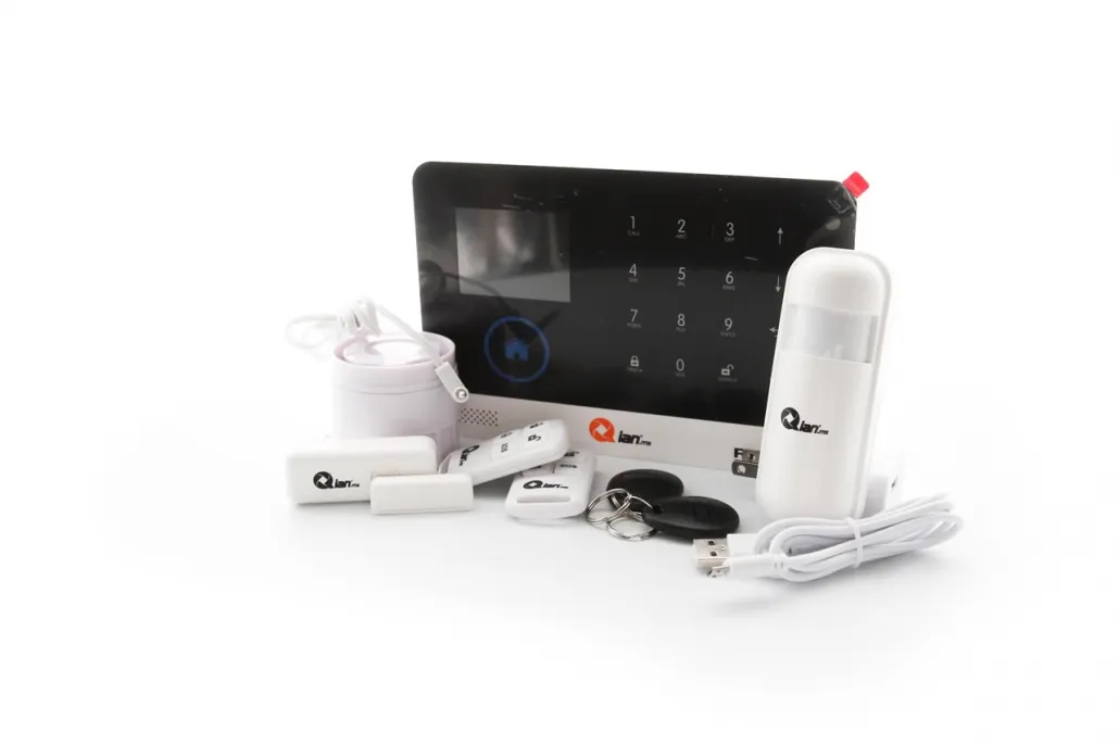 Qian Ss5500 Alarma Integral Inalambrica Kit Con Sensores