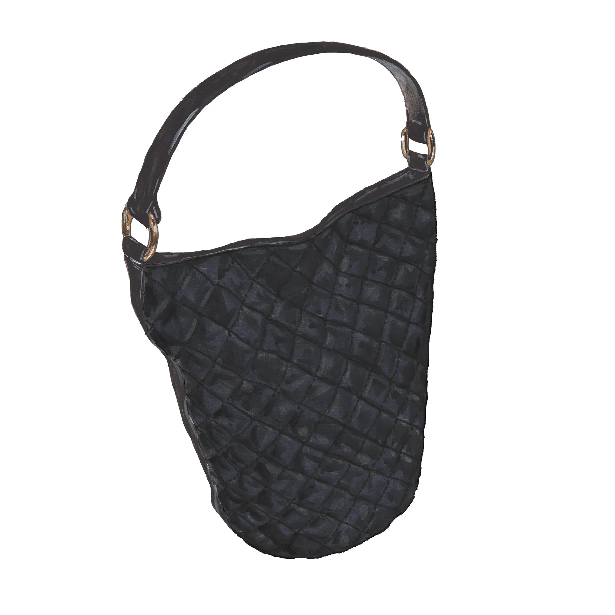 Quilted Bucket Bag