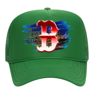"BOSTON" Foam Trucker - Green