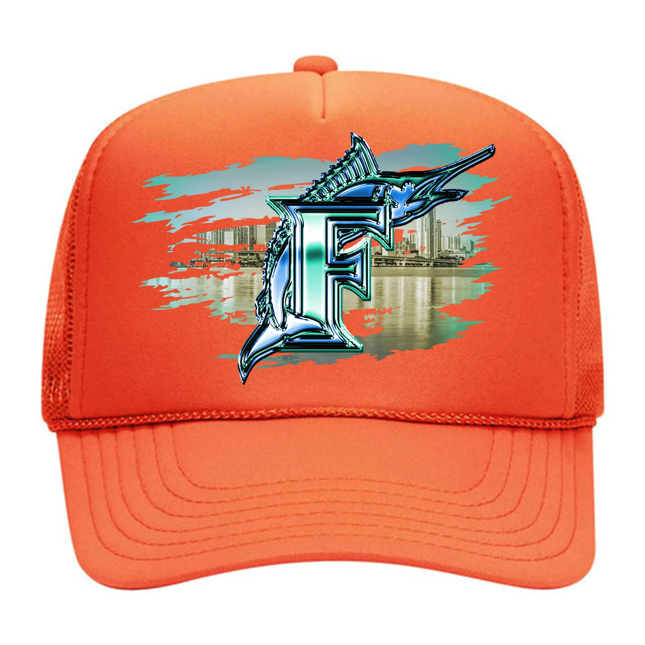 "FLORIDA" Foam Trucker - Orange