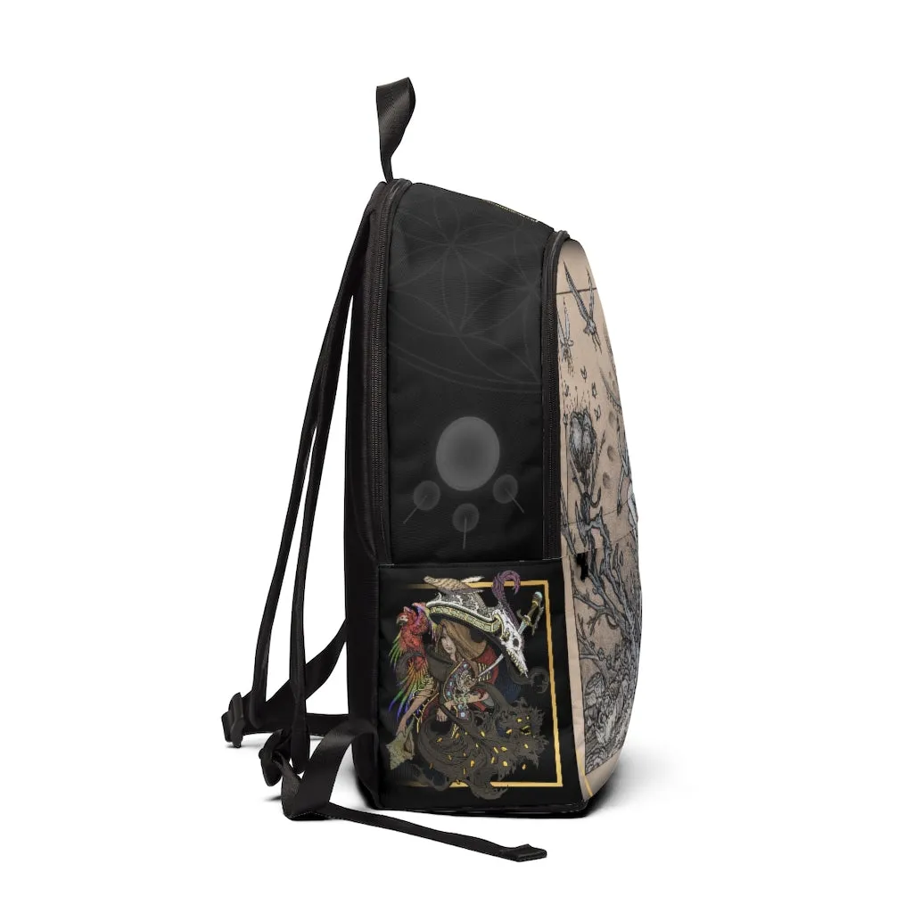 "The Empress" Tarot Card Unisex Fabric Backpack