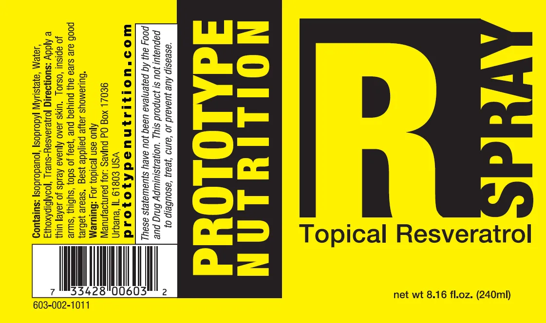 R Spray (Resveratrol)