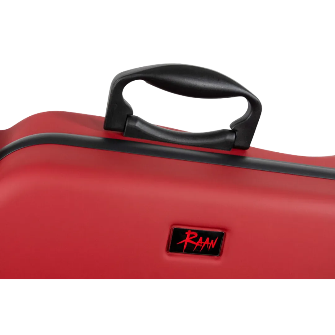 RAAN Shaped Violin Case Wine Red 3/4-4/4