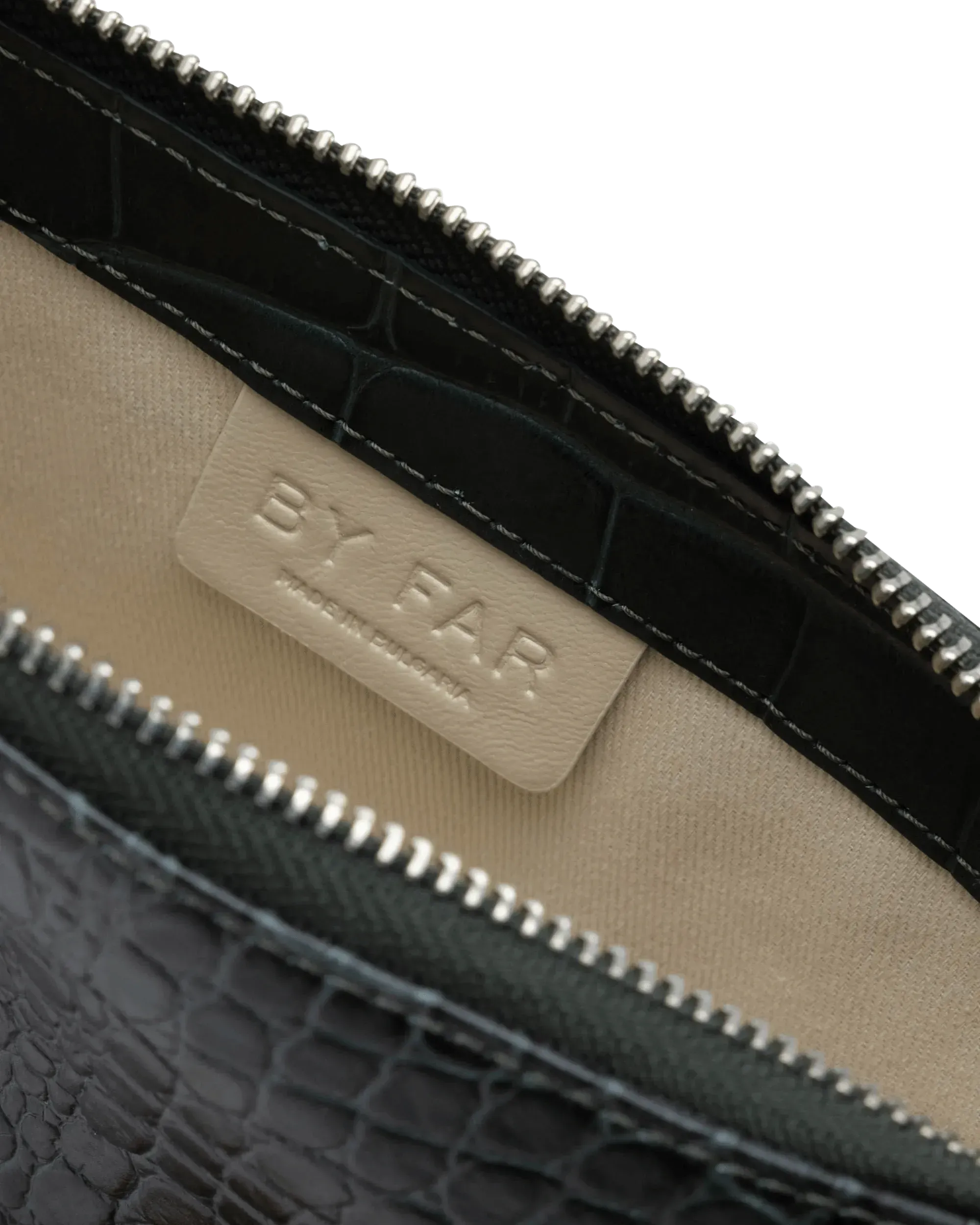 Rachel Croc-Effect Shoulder Bag