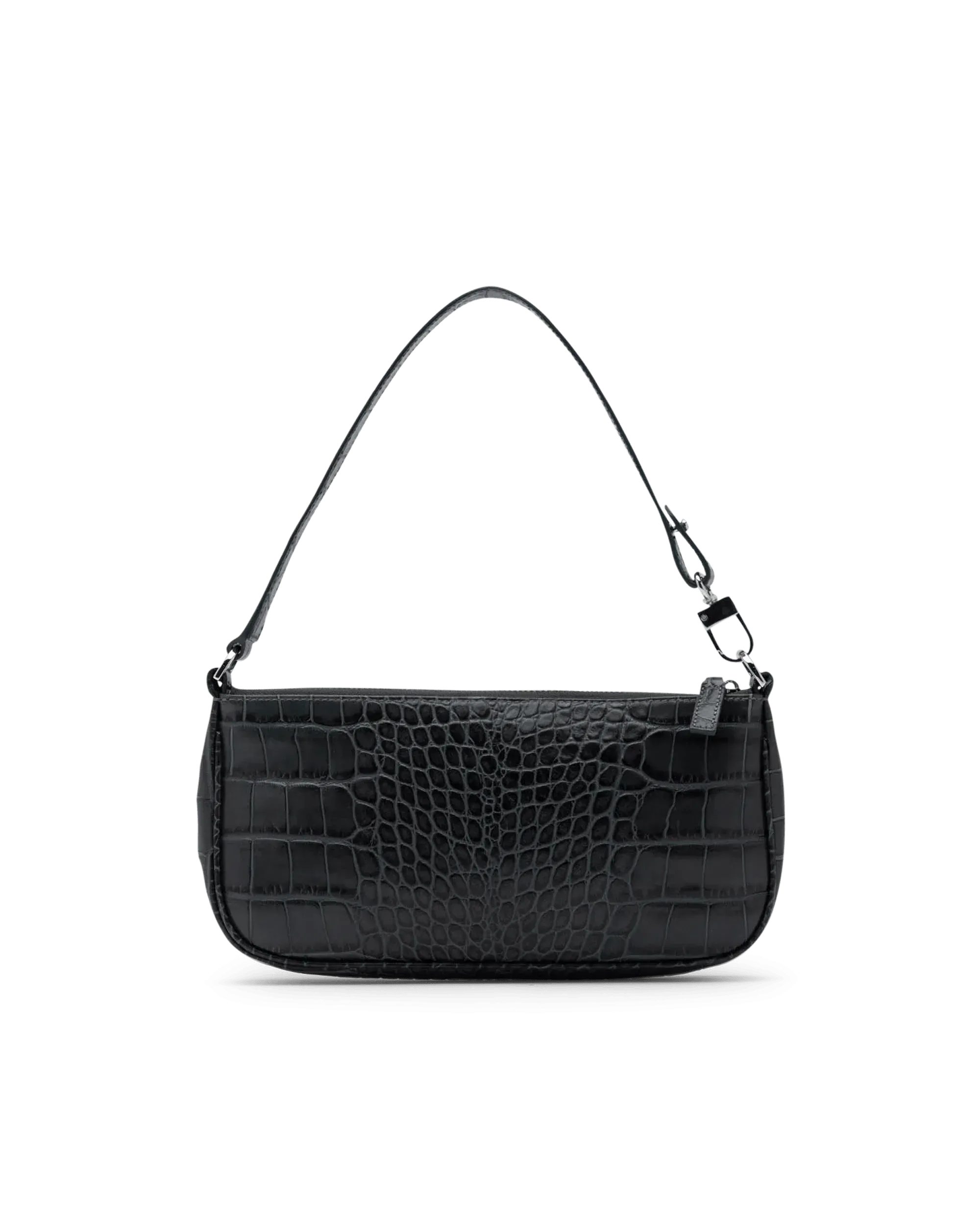 Rachel Croc-Effect Shoulder Bag