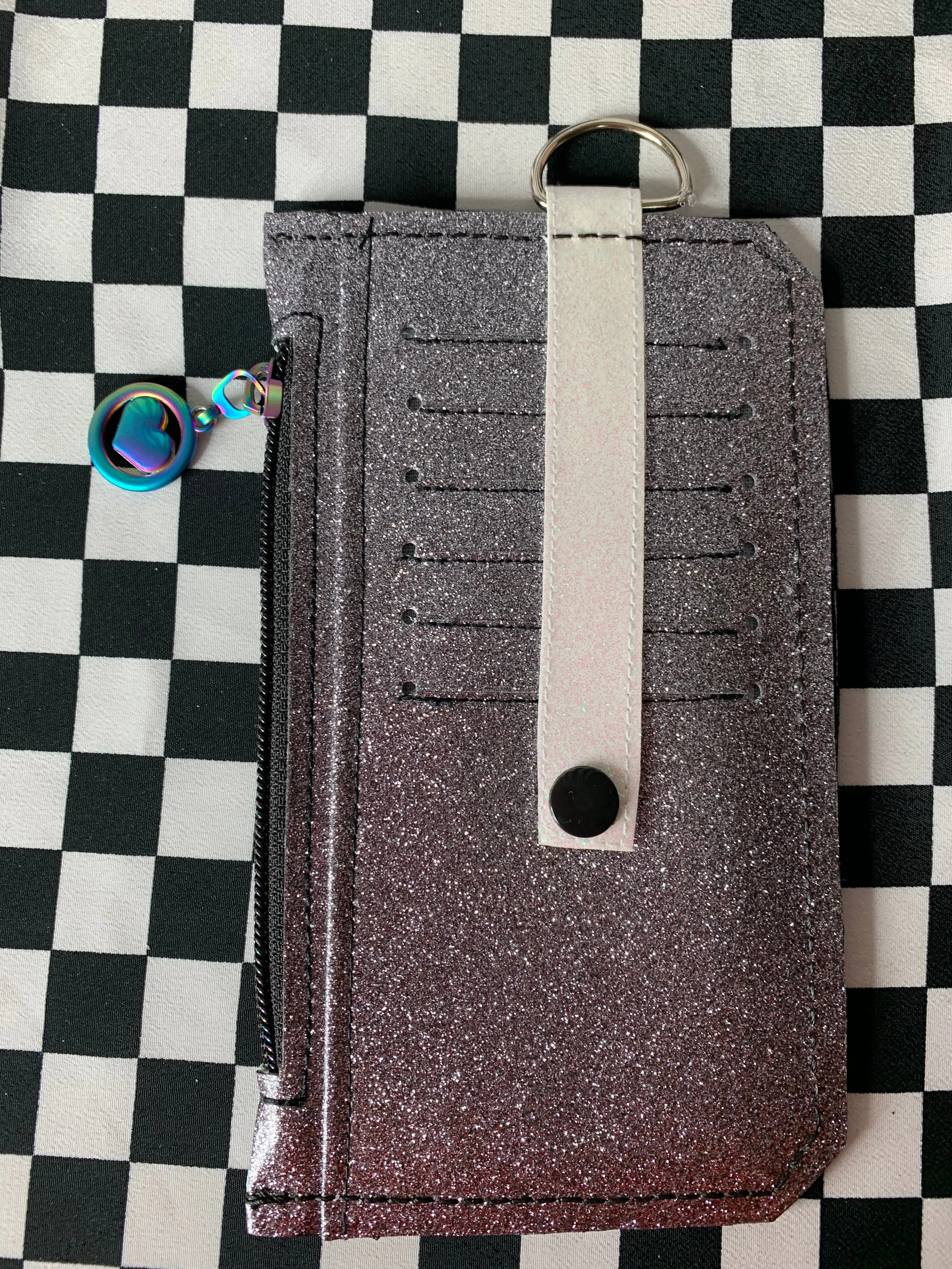 Records  heart pull fan art card and phone wallet