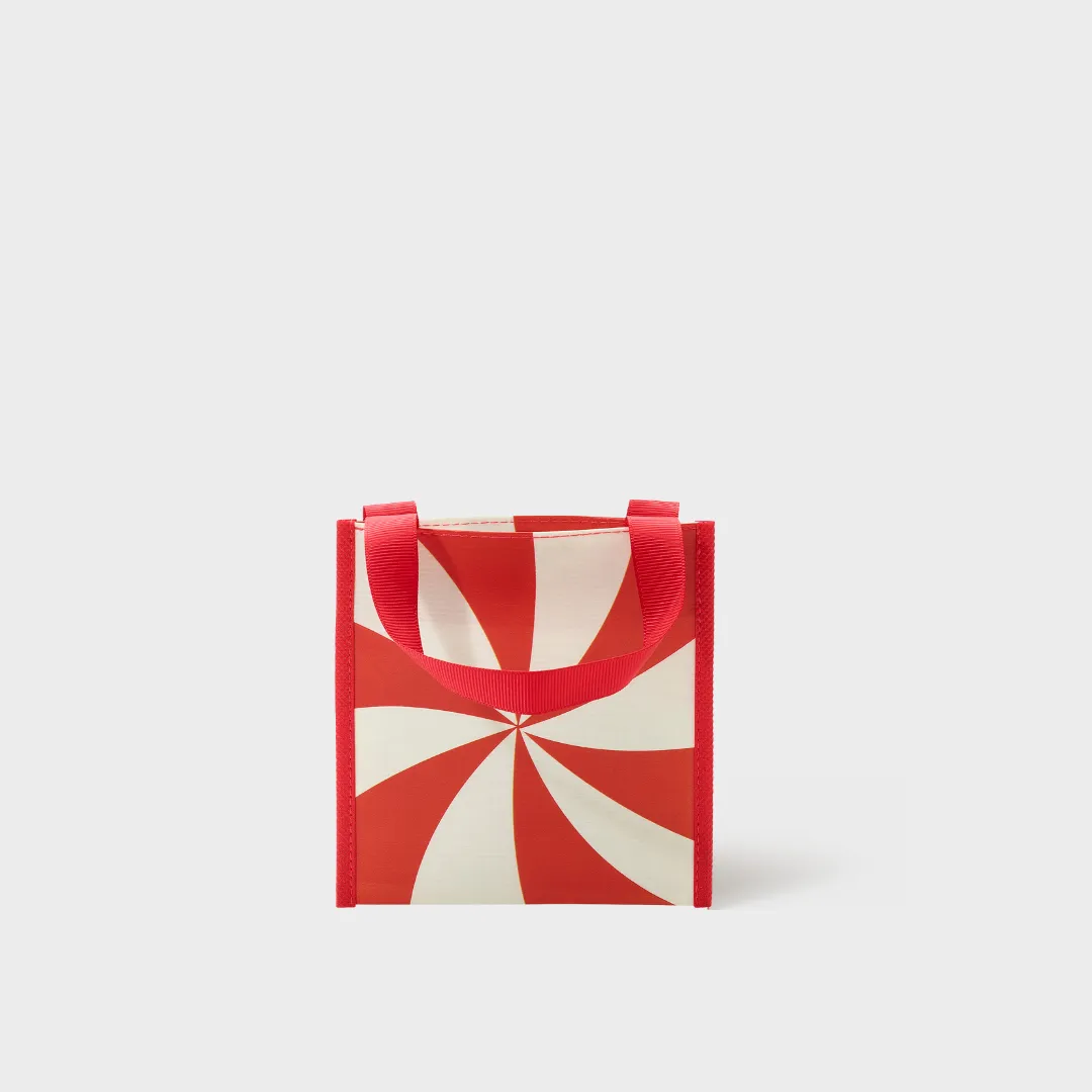 Red Swirl | Reusable Gift Gift Card Holder   QR Greeting Card