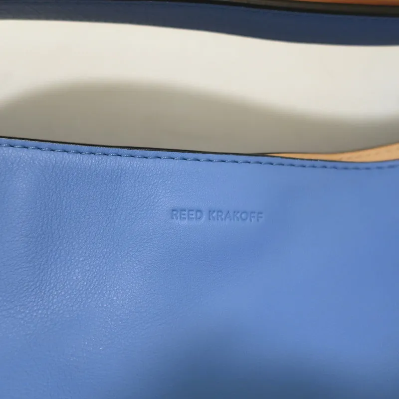 Reed Krakoff RDK Hobo Sky Blue Leather Large Shoulder Bag