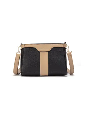 REMI VEGAN XBODY BAG- XB-2344-BLK