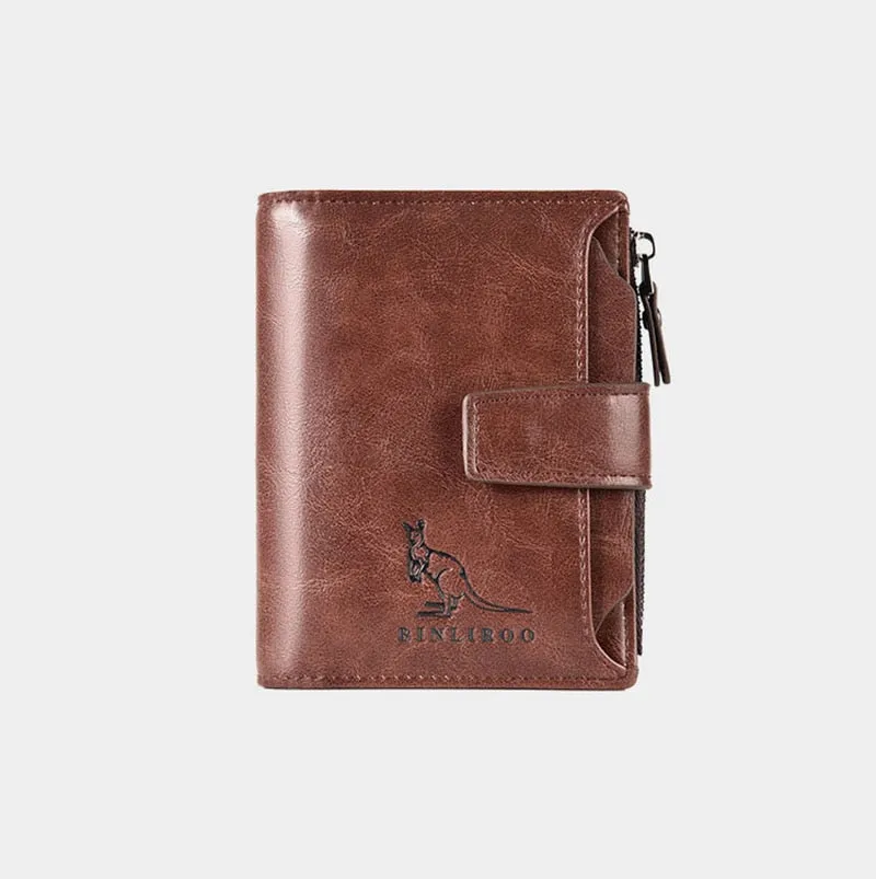 RFID Blocking Large Capacity Men's Wallet
