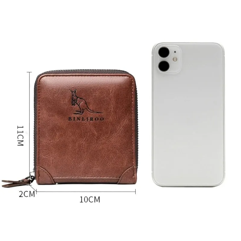 RFID Blocking Large Capacity Men's Wallet