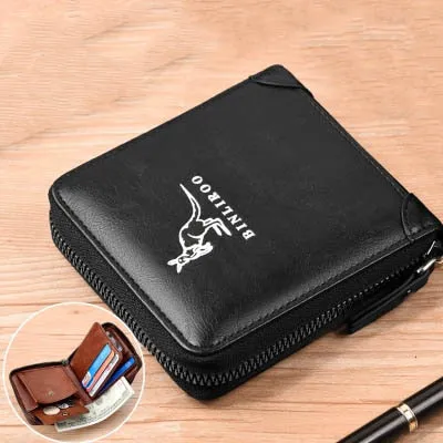 RFID Blocking Large Capacity Men's Wallet