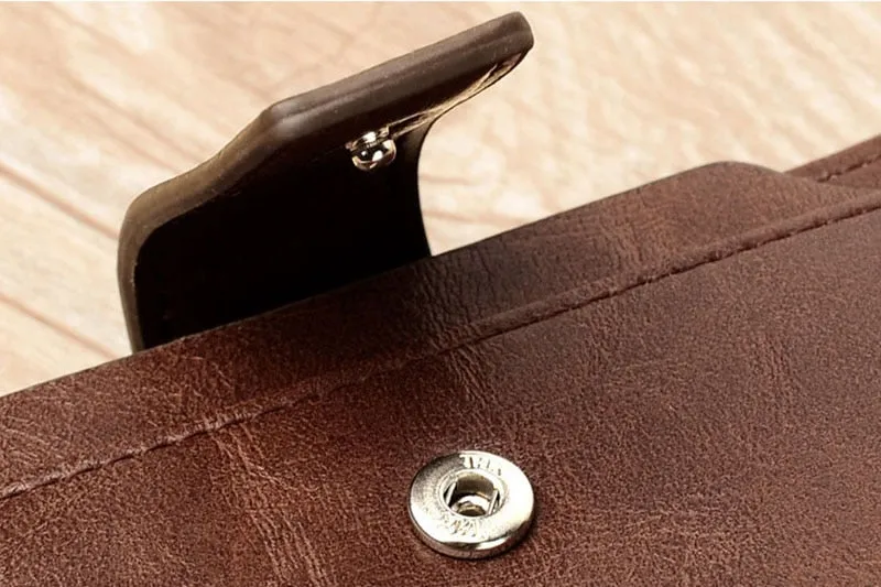 RFID Blocking Large Capacity Men's Wallet