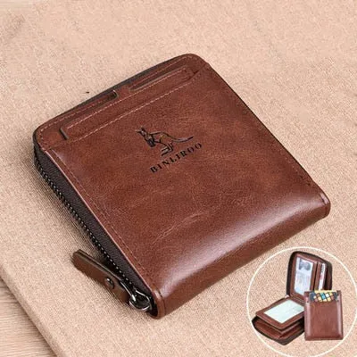 RFID Blocking Large Capacity Men's Wallet