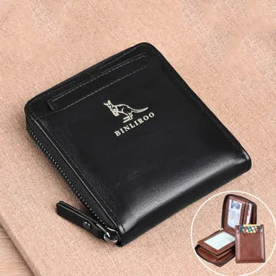 RFID Blocking Large Capacity Men's Wallet