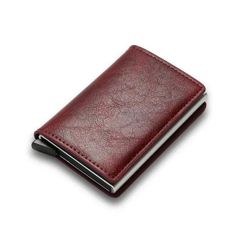 RFID Carbon Fiber Card Holder Wallet