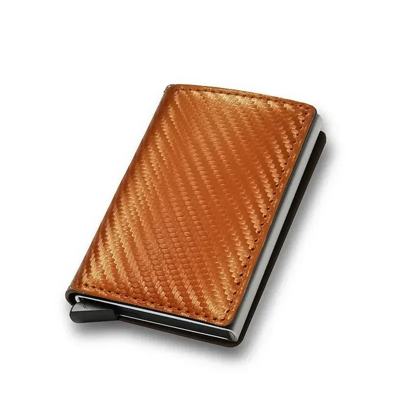 RFID Carbon Fiber Card Holder Wallet
