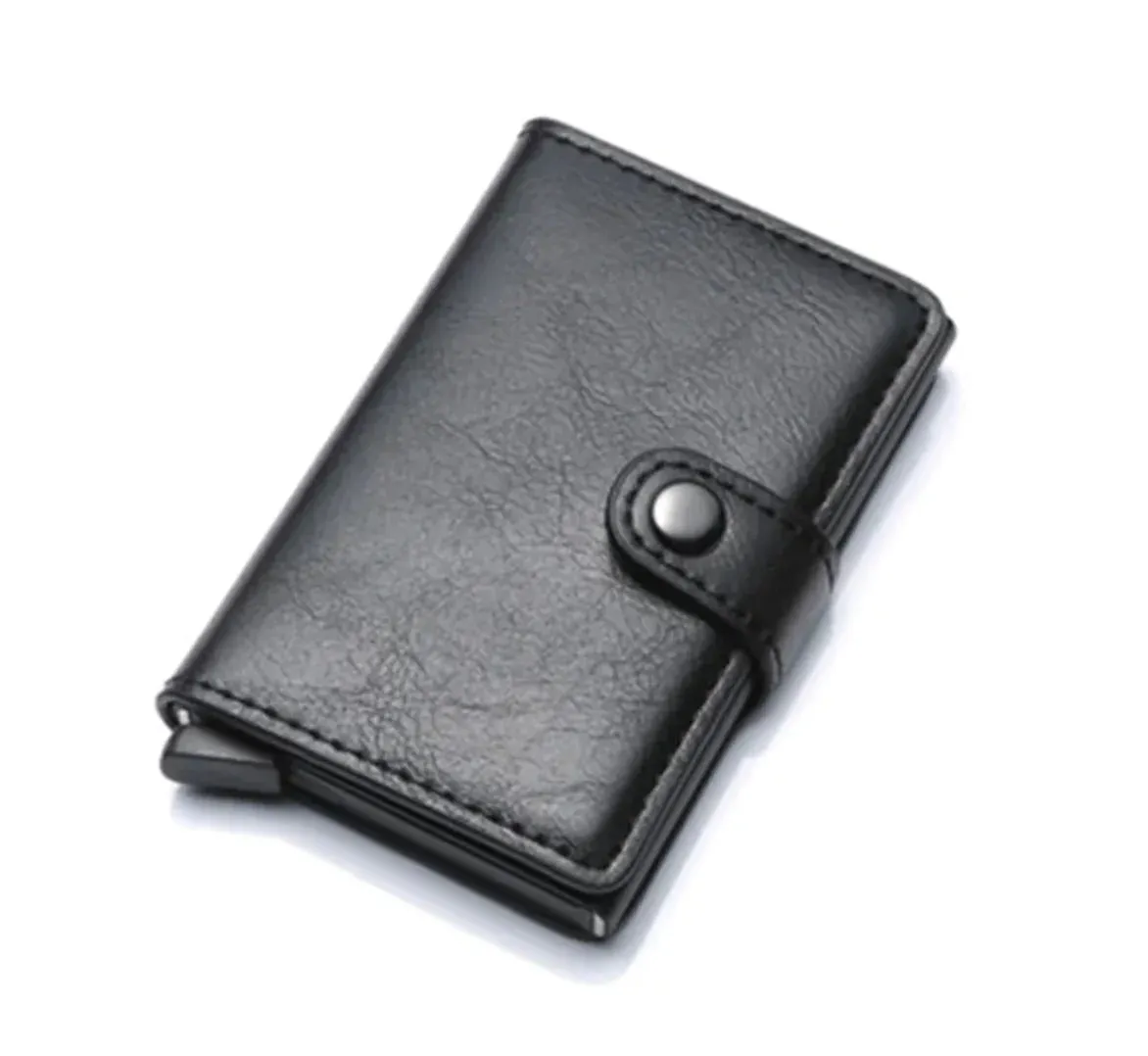RFID Leather Cardholder Wallet