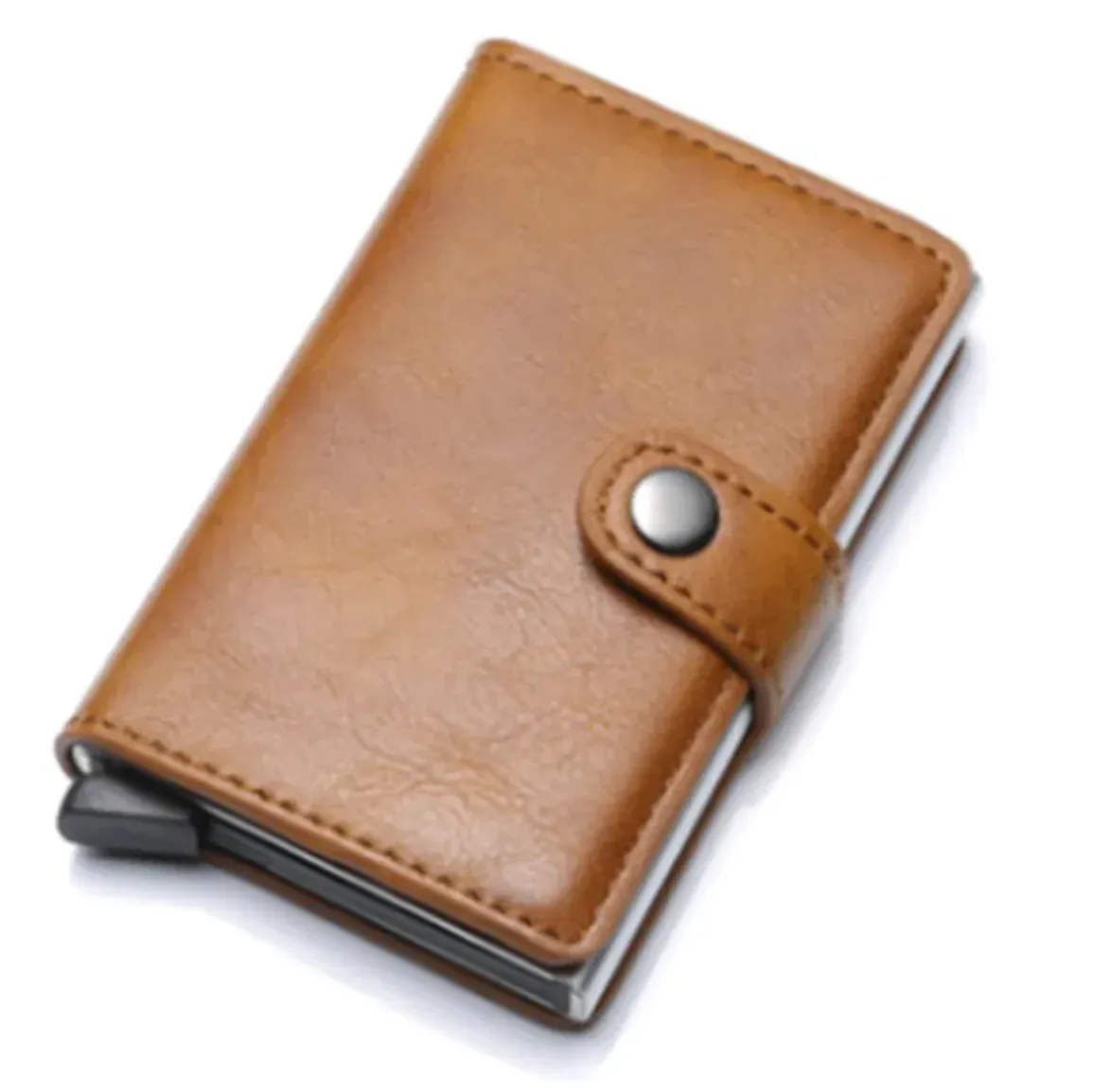RFID Leather Cardholder Wallet