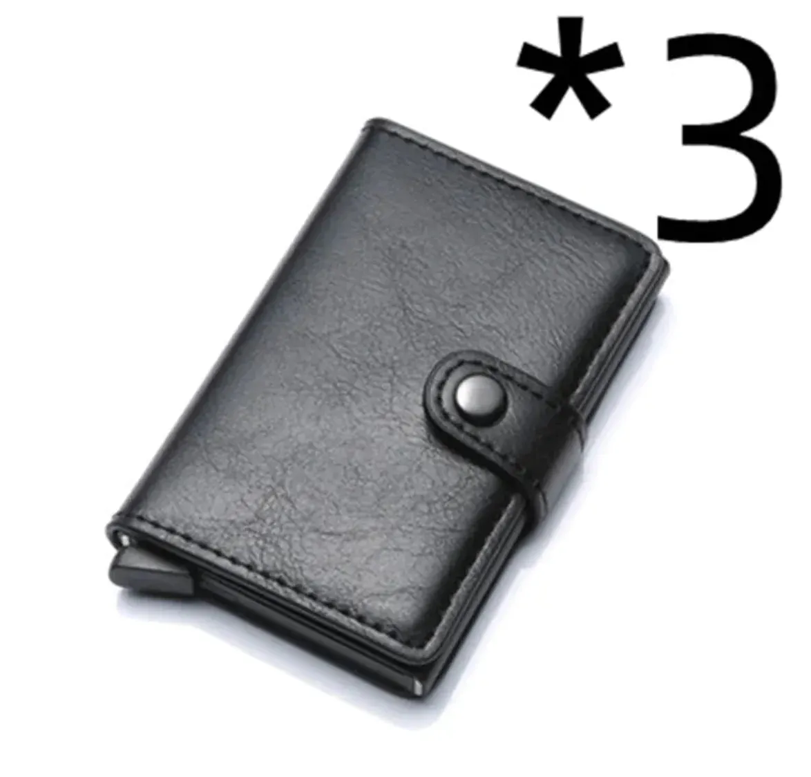 RFID Leather Cardholder Wallet