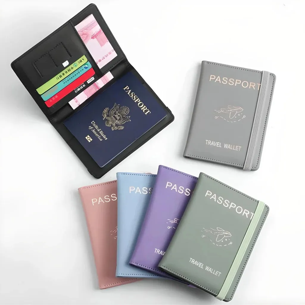 RFID Vintage Business Passport Cover