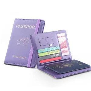 RFID Vintage Business Passport Cover