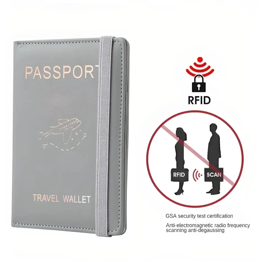 RFID Vintage Business Passport Cover