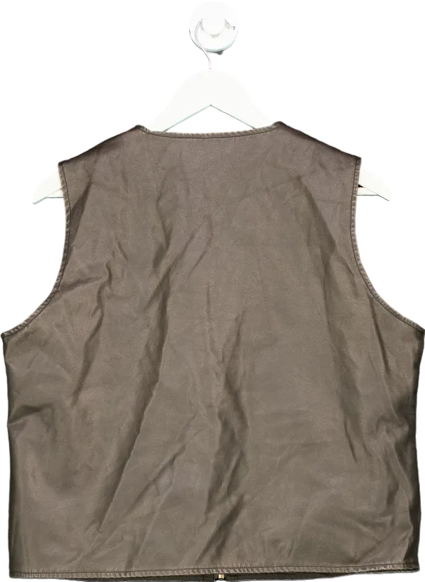 Rita Ora Brown Utility Vest UK S