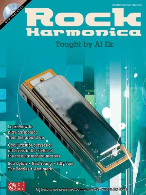ROCK HARMONICA BK/DVD