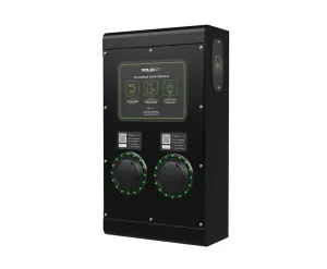 Rolec ROLEC0123B SecuriCharge Smart EV Charger - 2x up to 22kW 3PH Type 2 Sockets - Black