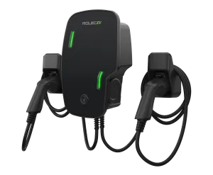 Rolec ROLEC3150B Zura Smart EV Charger - 2 x up to 7.4kw Type 2 5m Tethered - Black