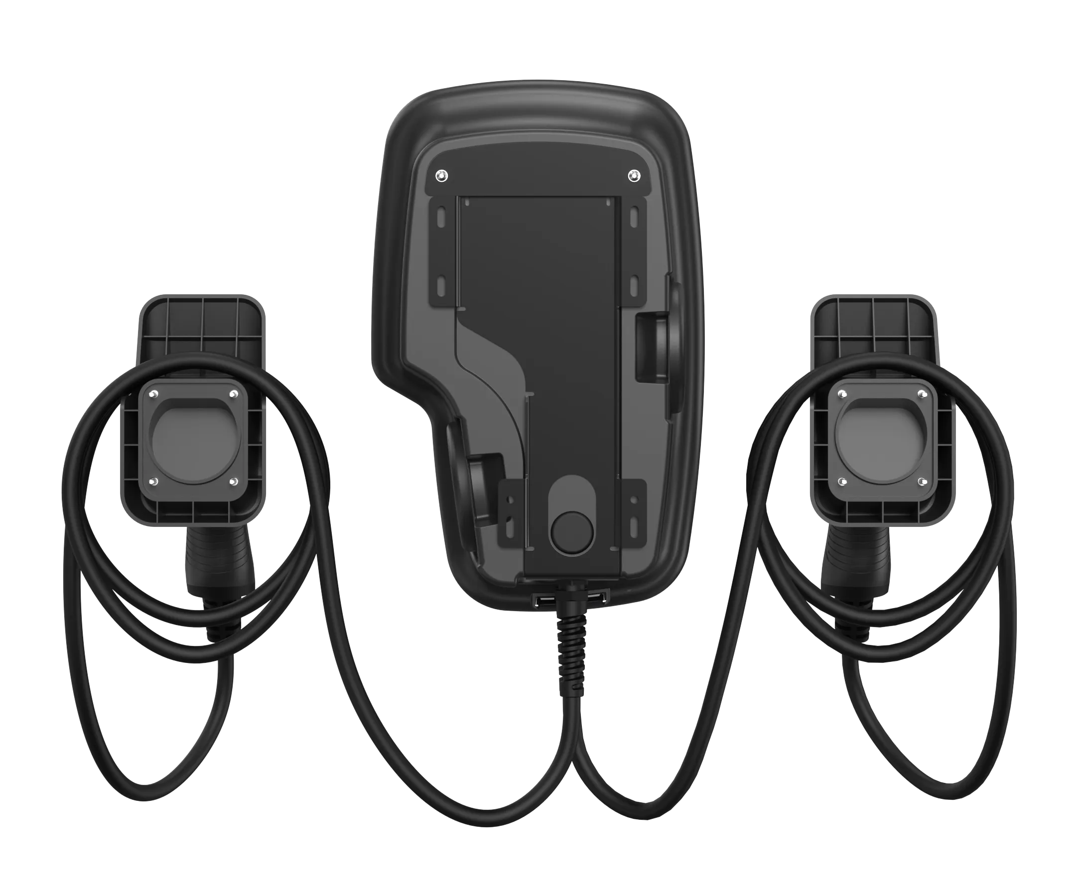 Rolec ROLEC3150B Zura Smart EV Charger - 2 x up to 7.4kw Type 2 5m Tethered - Black
