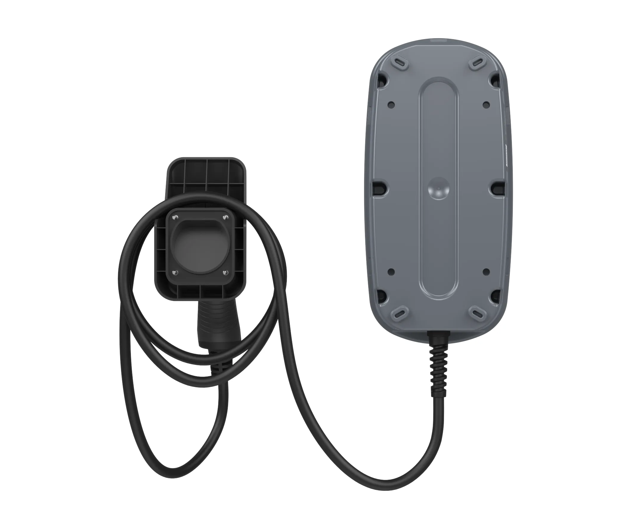 Rolec ROLEC4145G WallPod Smart EV Charger - up to 7.4kw Type 2 10m Tethered - Grey