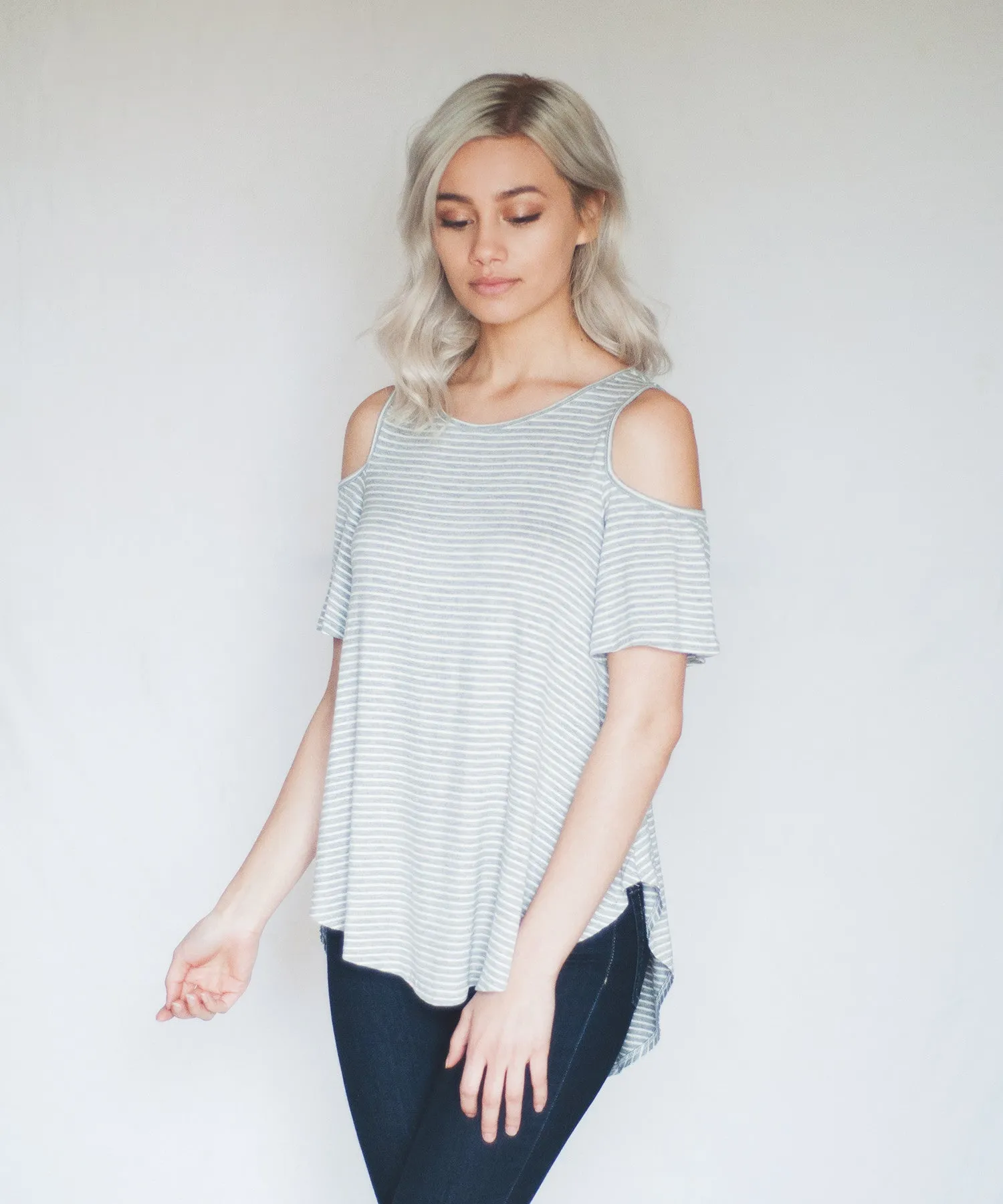 .Rowan Cold Shoulder Top