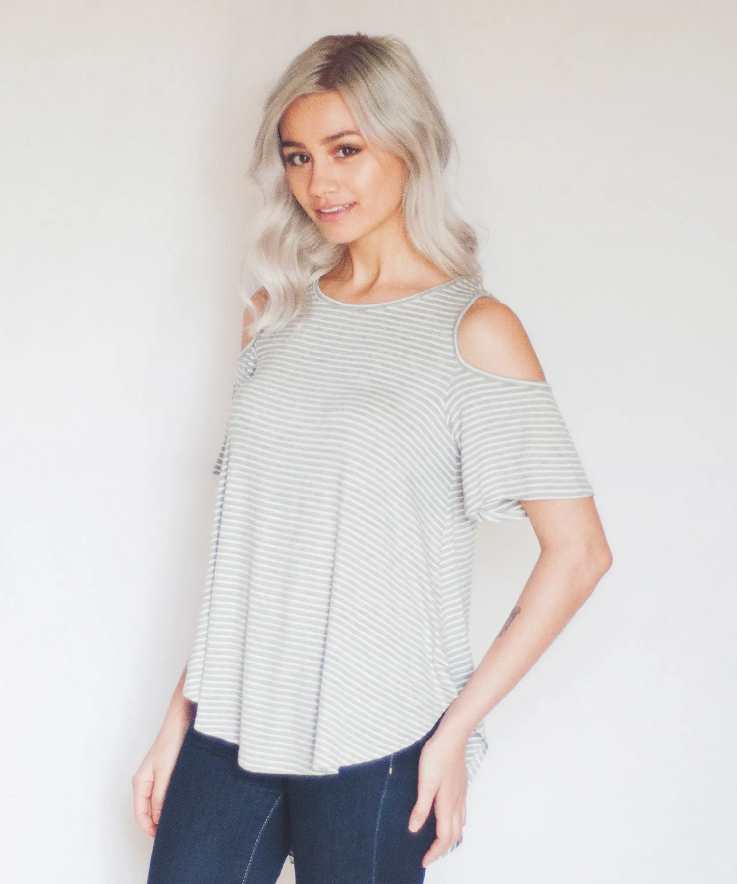 .Rowan Cold Shoulder Top