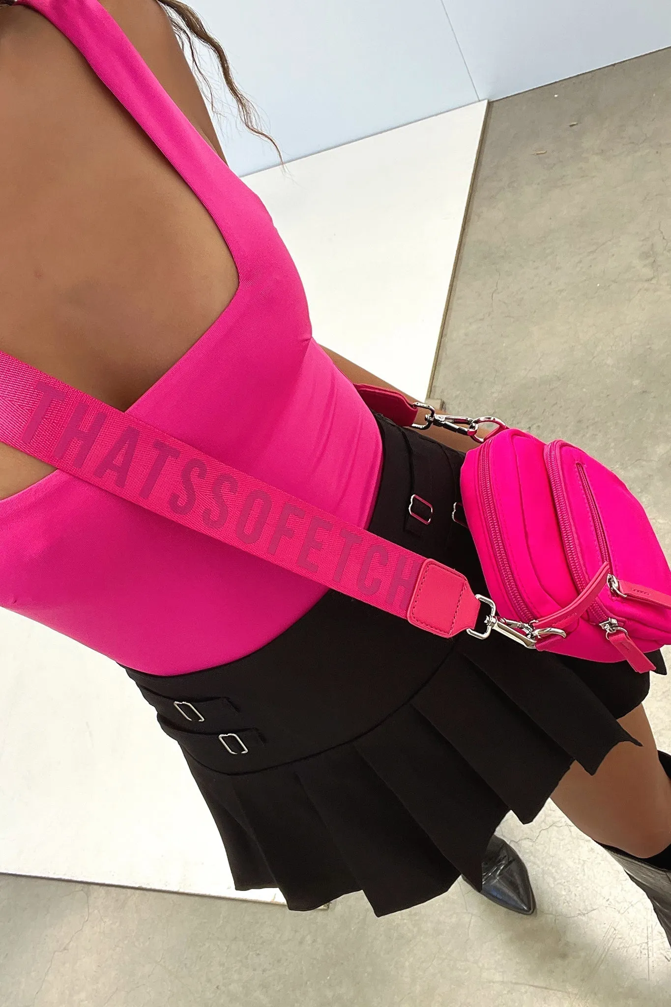 Rubab Crossbody Bag - Hot Pink