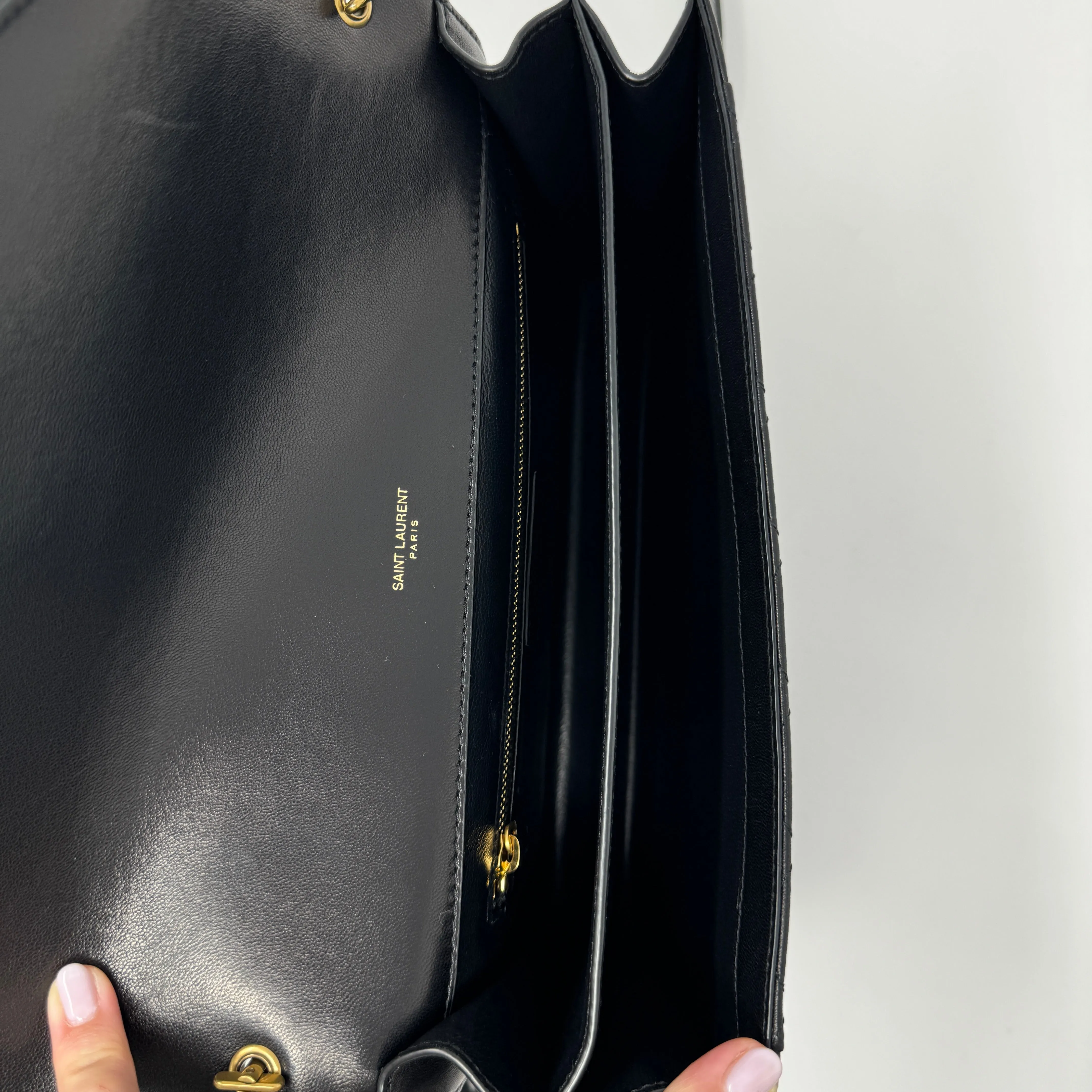 Saint Laurent Gaby Quilted Leather Shoulder Bag