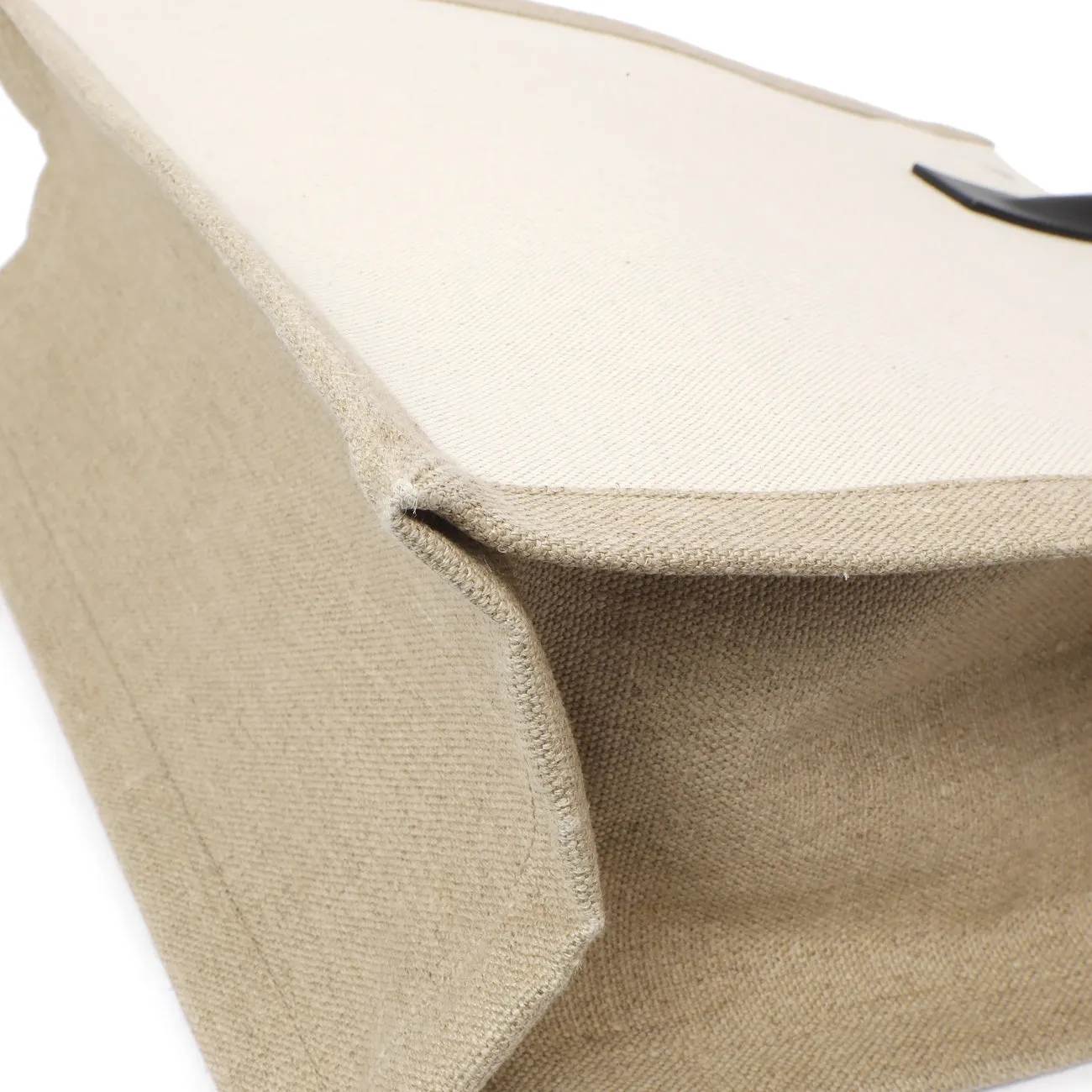 Saint Laurent Linen Rive Gauche North South Tote