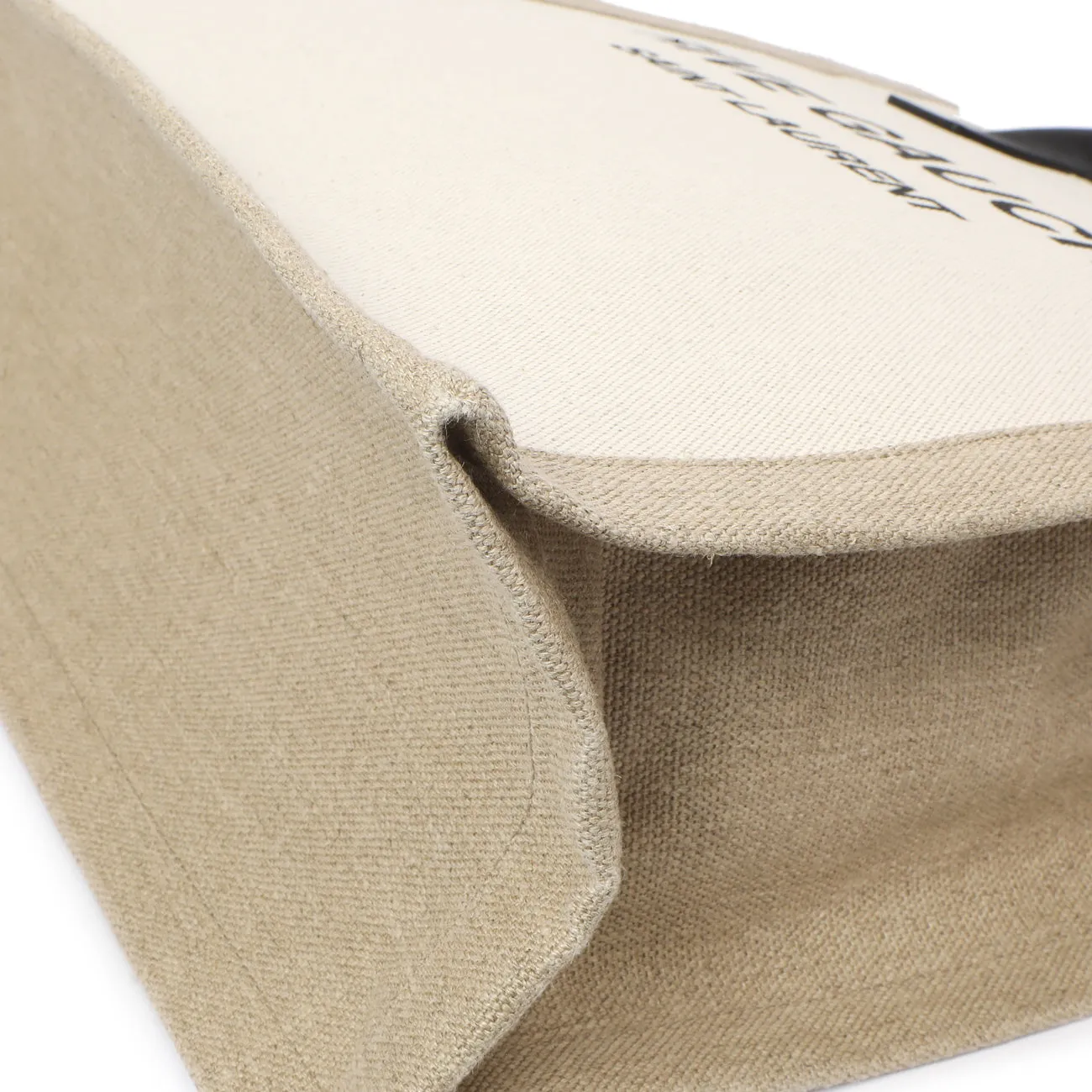 Saint Laurent Linen Rive Gauche North South Tote