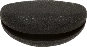 Sakkas Large Clamshell Filigree Embossed Hard Sunglasses Case