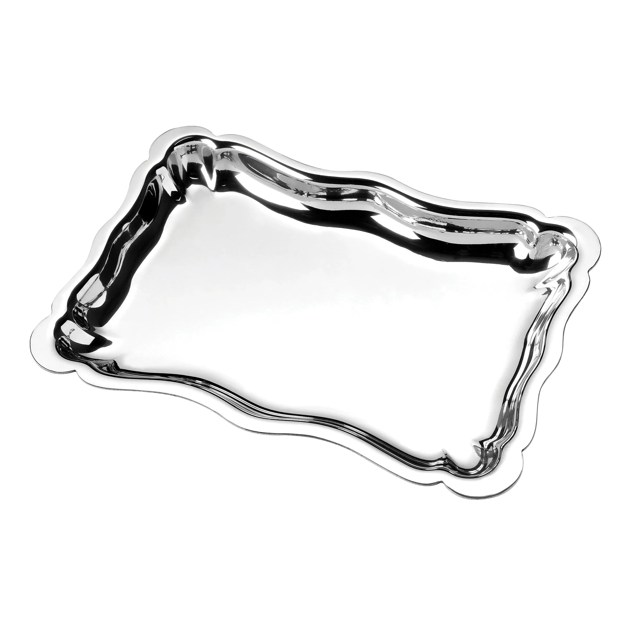 Salisbury Sterling Scalloped Silver Tray