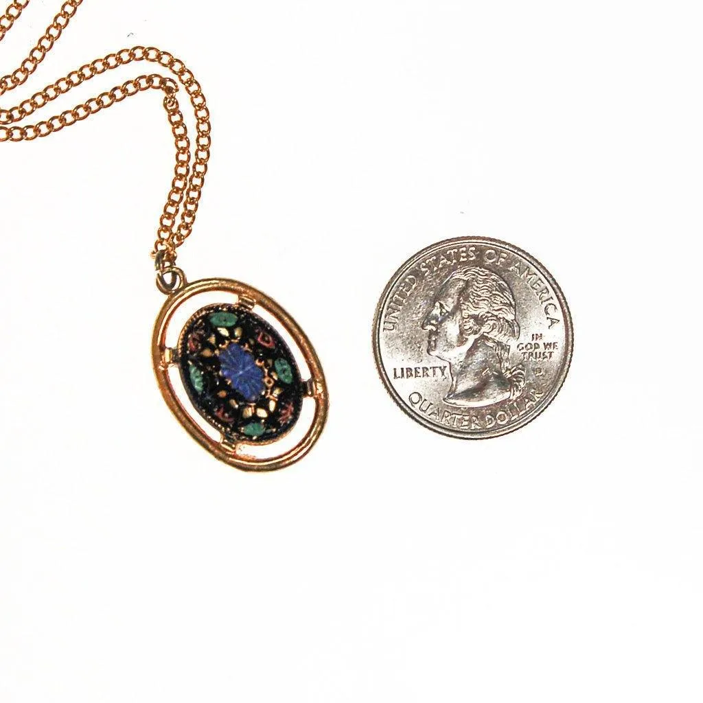 Sarah Coventry Mosaic Pendant Necklace