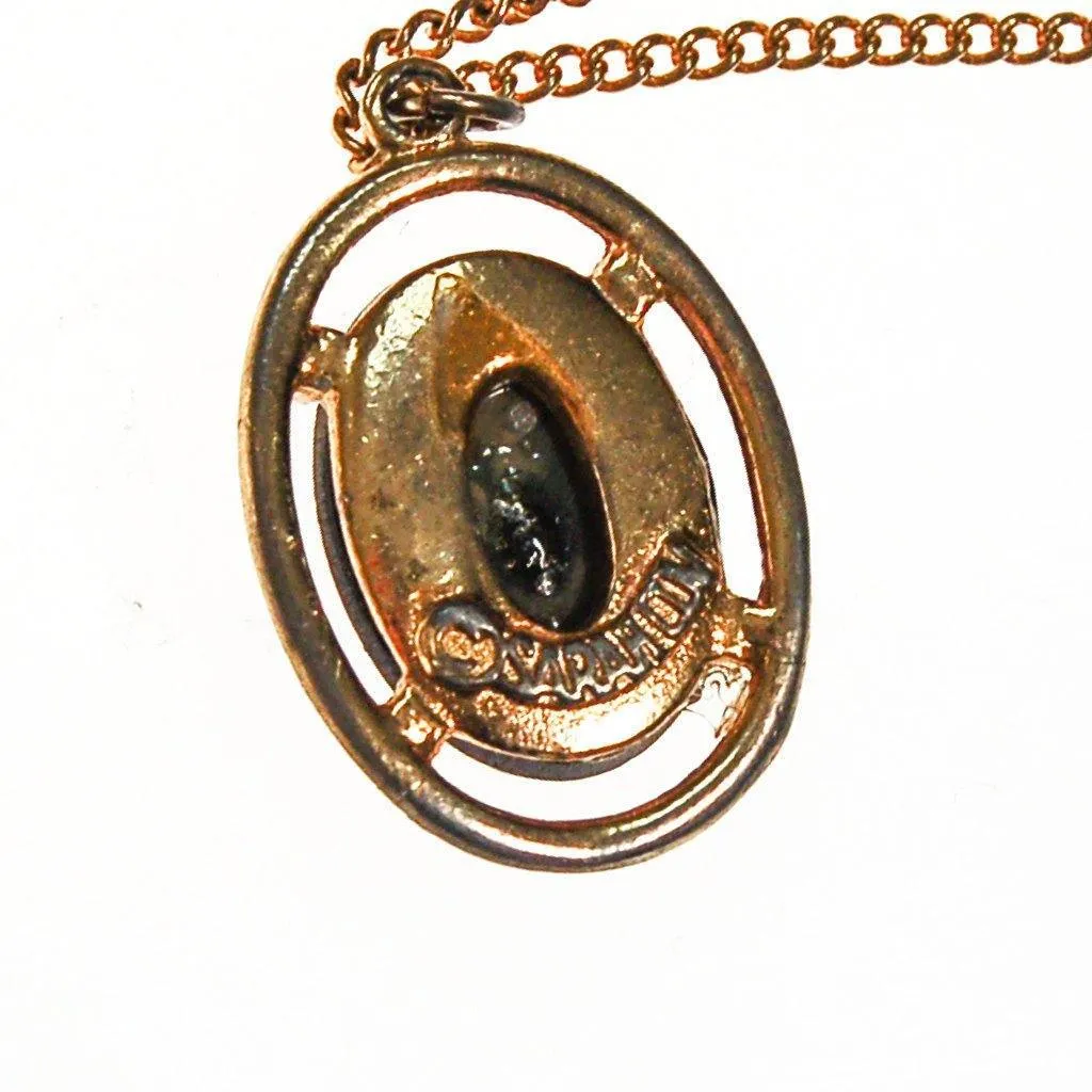 Sarah Coventry Mosaic Pendant Necklace