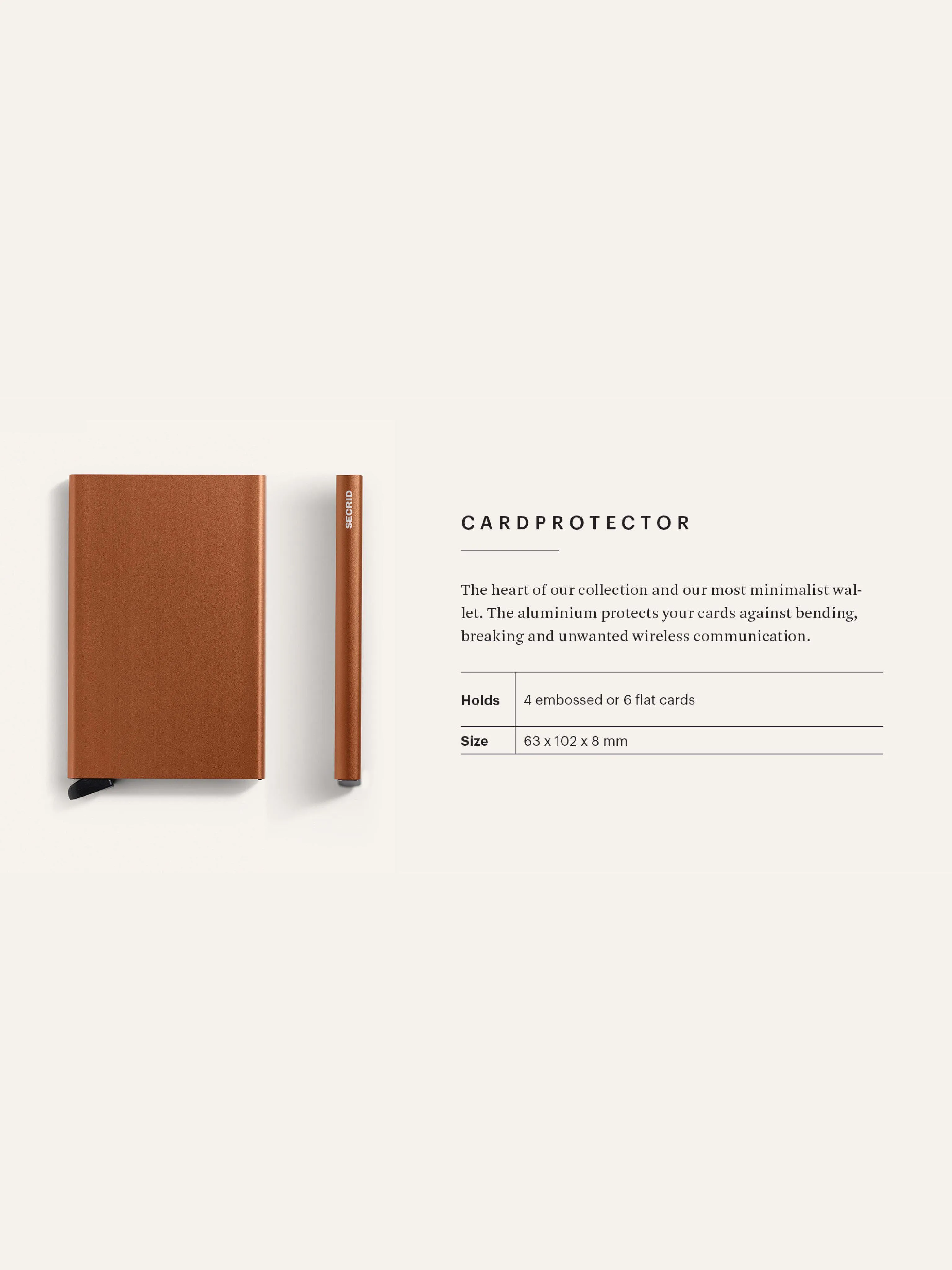 Secrid Cardprotector Cashmere