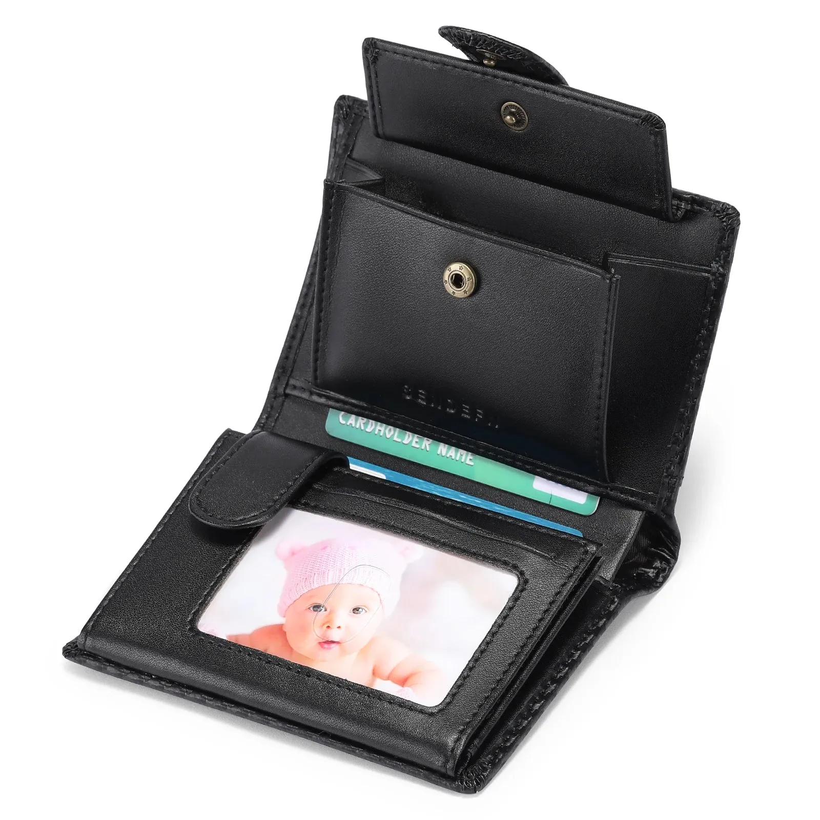 SENDEFN Luxury Smart Wallet with RFID Blocking