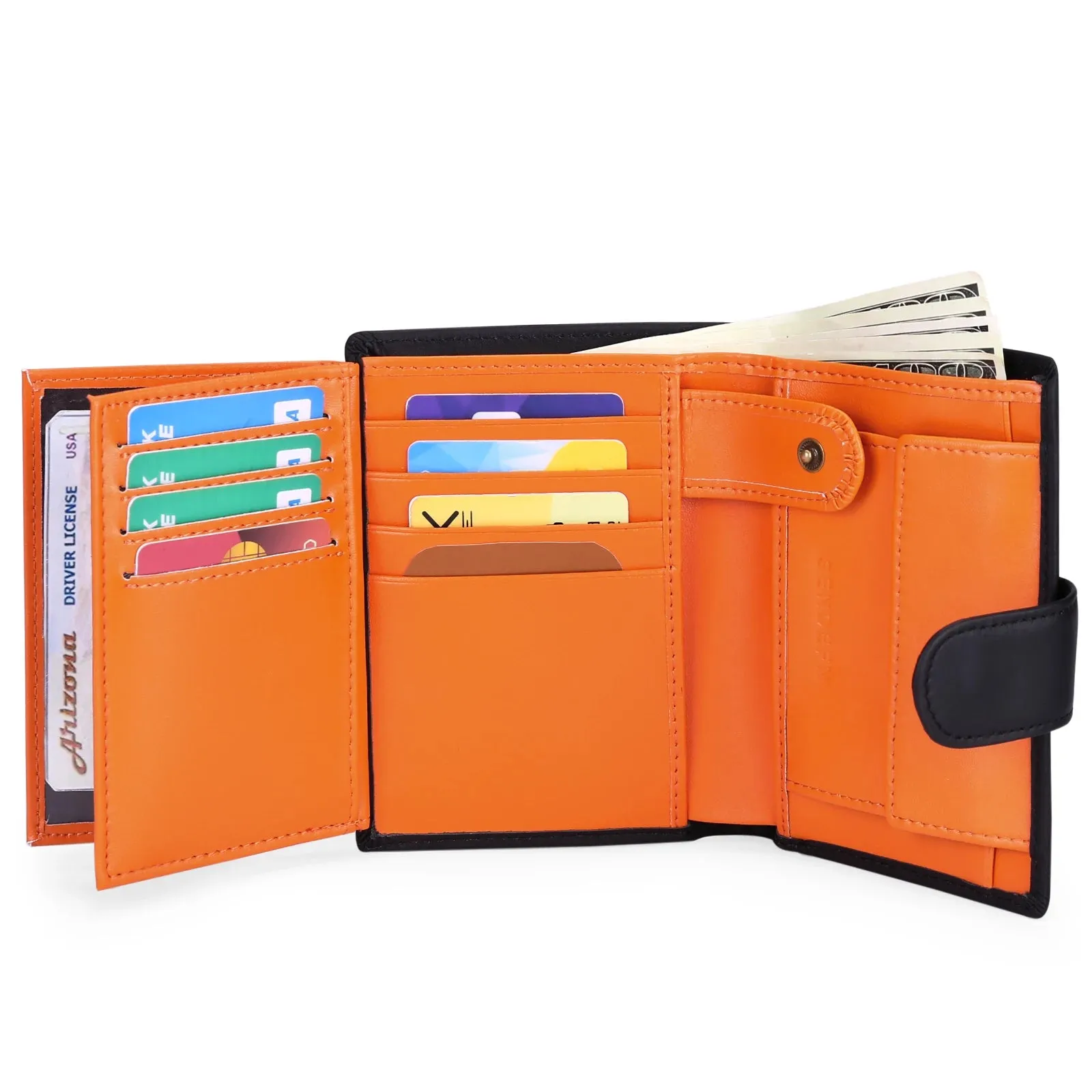 SENDEFN Luxury Smart Wallet with RFID Blocking