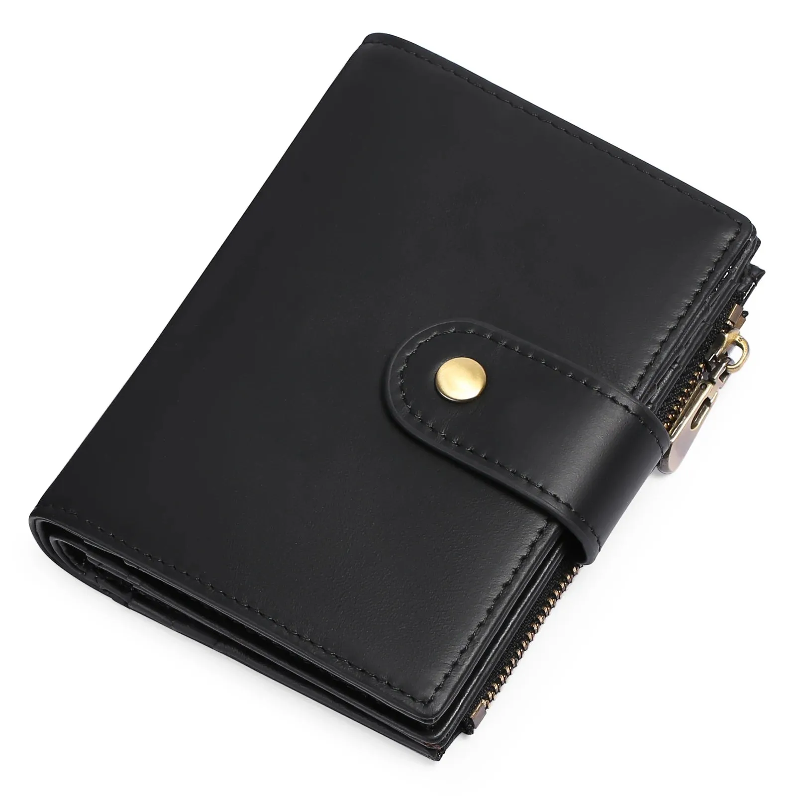 SENDEFN Vintage Smart Wallet with RFID Blocking