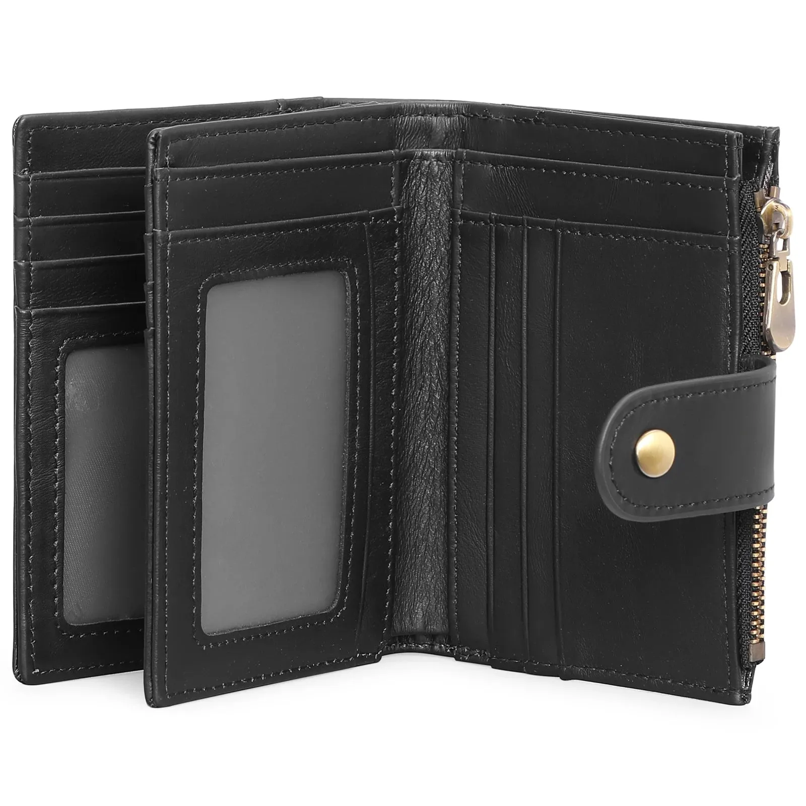 SENDEFN Vintage Smart Wallet with RFID Blocking
